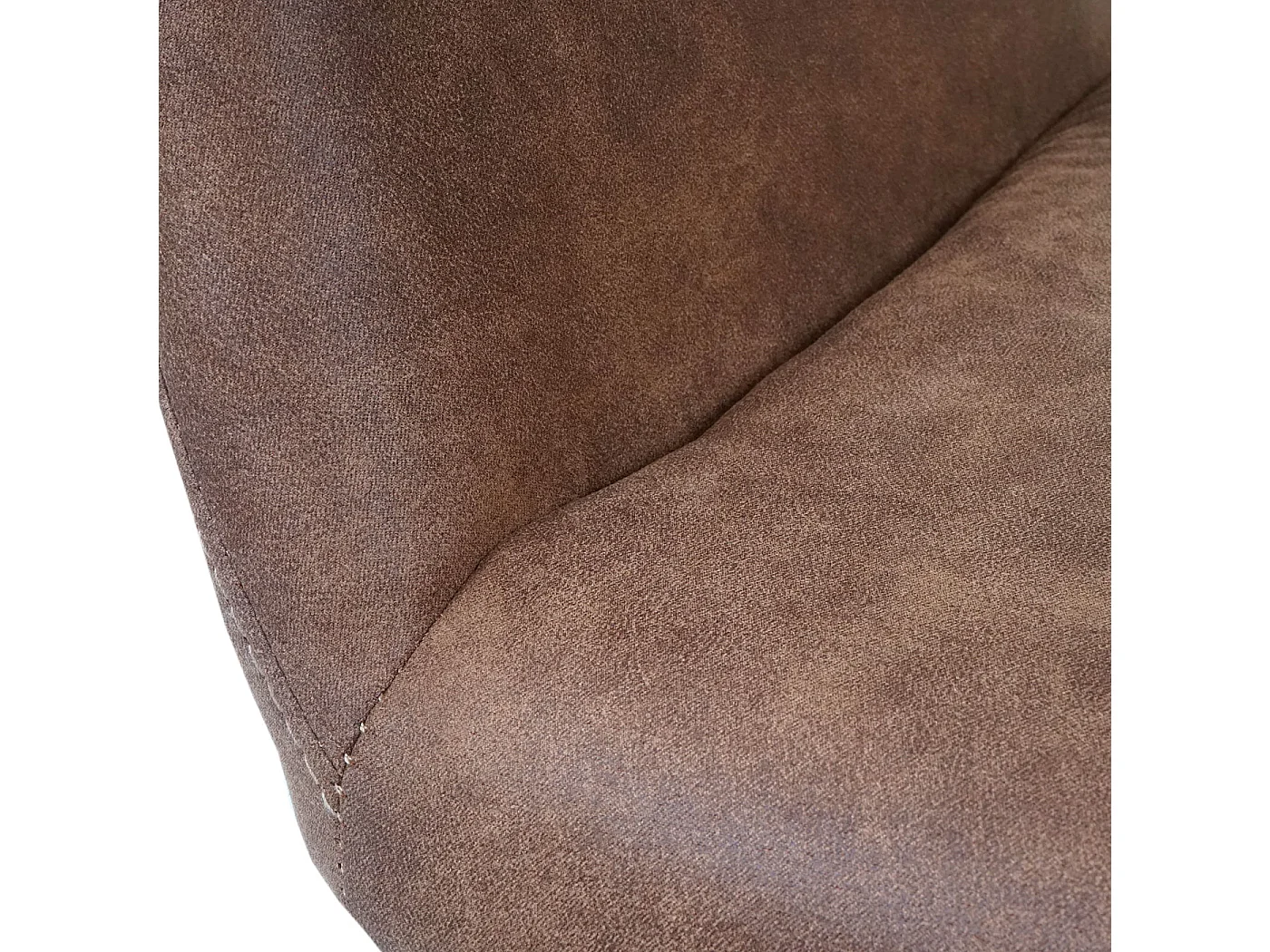 Chaise de salle à manger MCW-A50 II (lot de 6),  tissu, marron