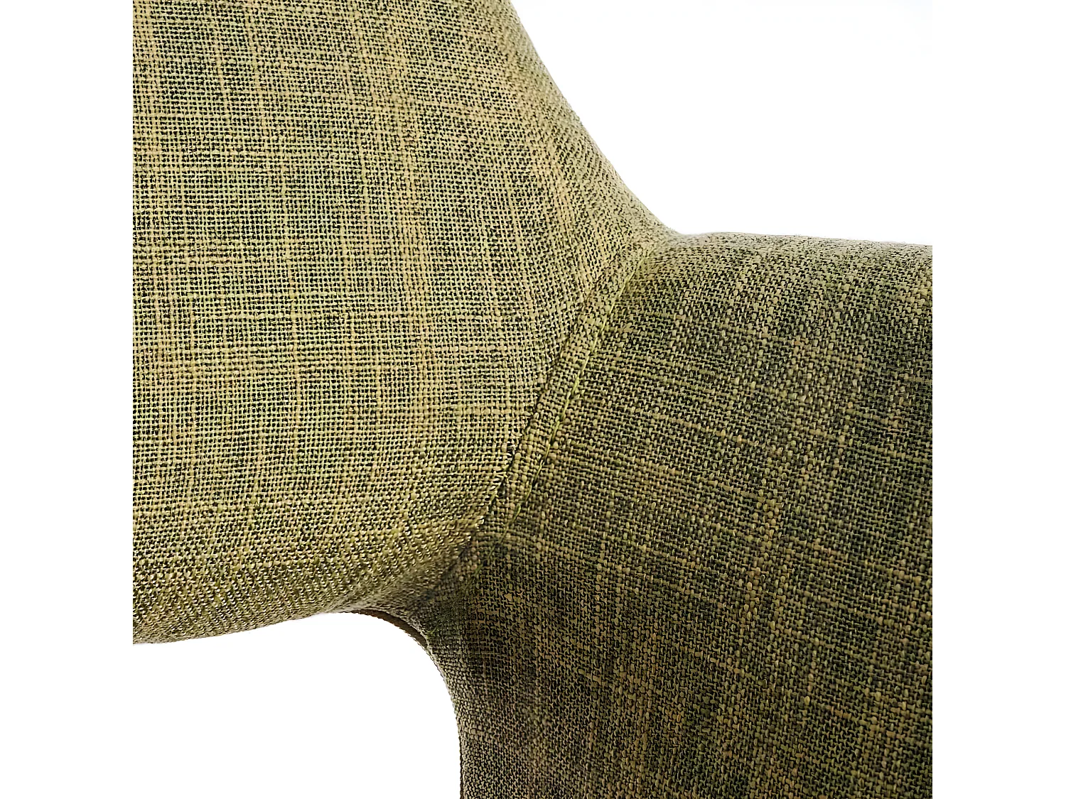 Chaise de salle à manger MCW-A50 II (lot de 6),  tissu, vert clair