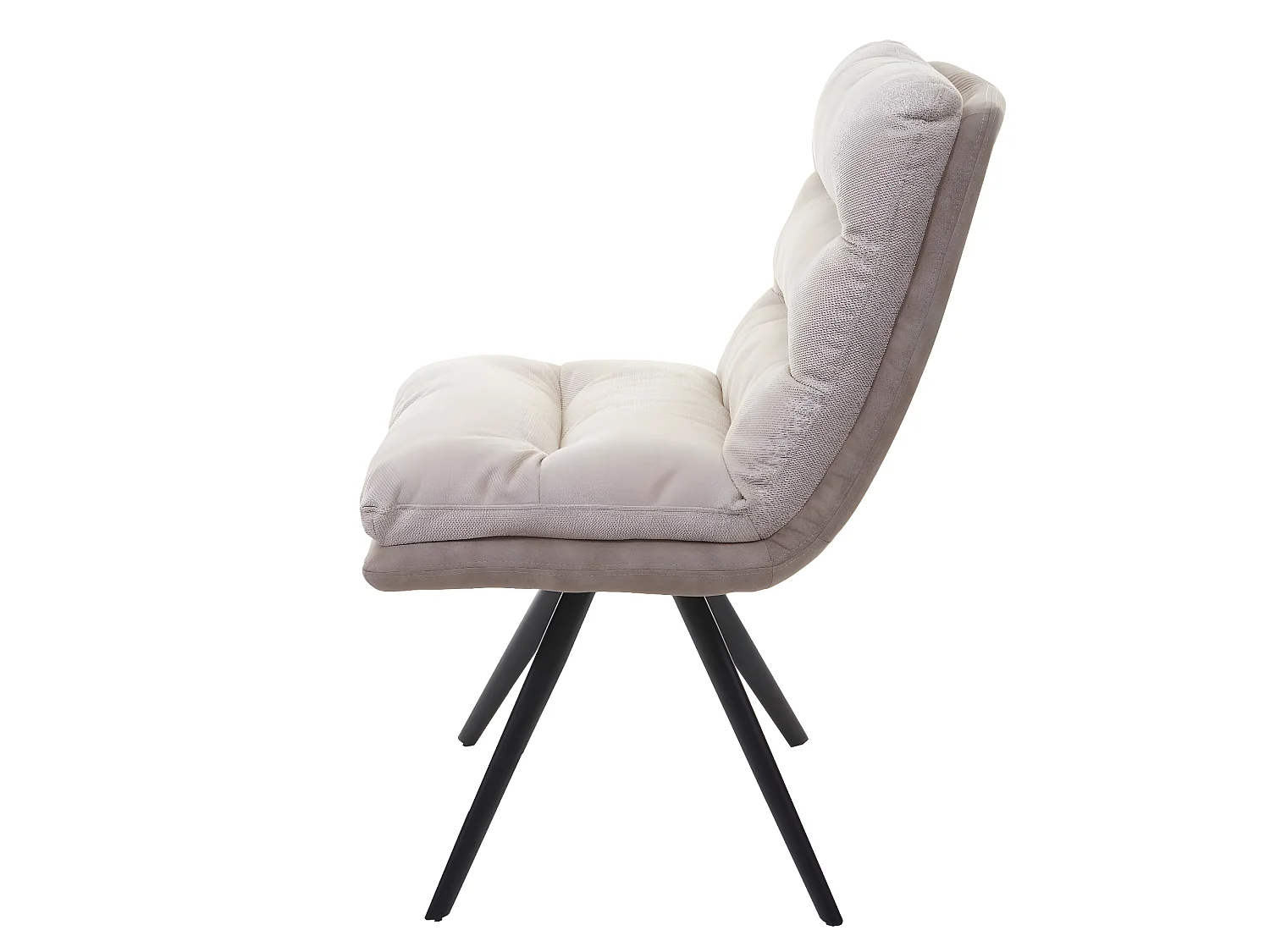 Chaise de salle à manger MCW-G66 (lot de 6),  crème