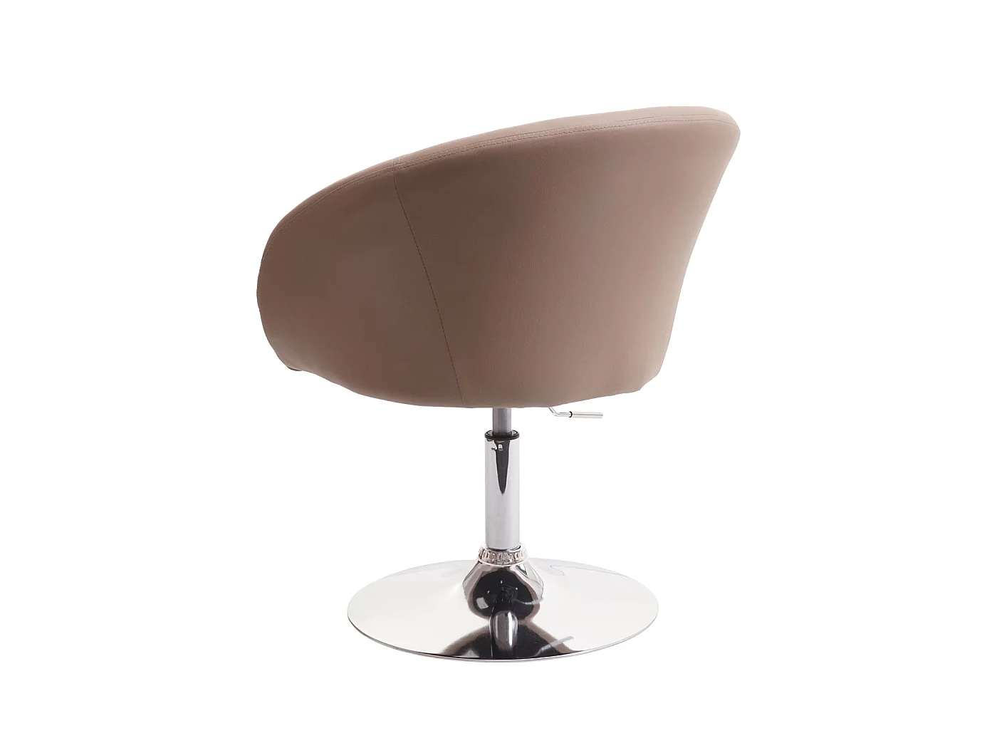 Silla de comedor MCW-F19 (juego de 6),  piel sintética taupe