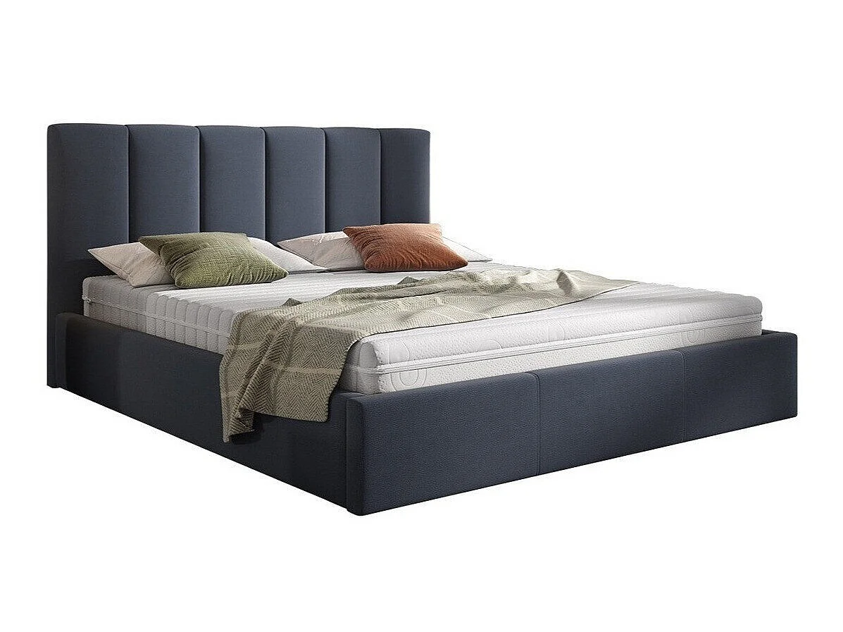 Cama ComfiDream Tirila II, Doble, Azul, Tapiz, Somieres, 19x21x11cm
