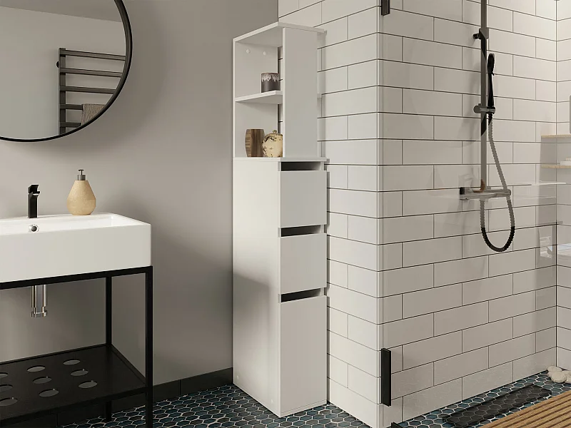 Armário colocado para casa de banho Comfivo 384, Colocado, 14x2x3cm