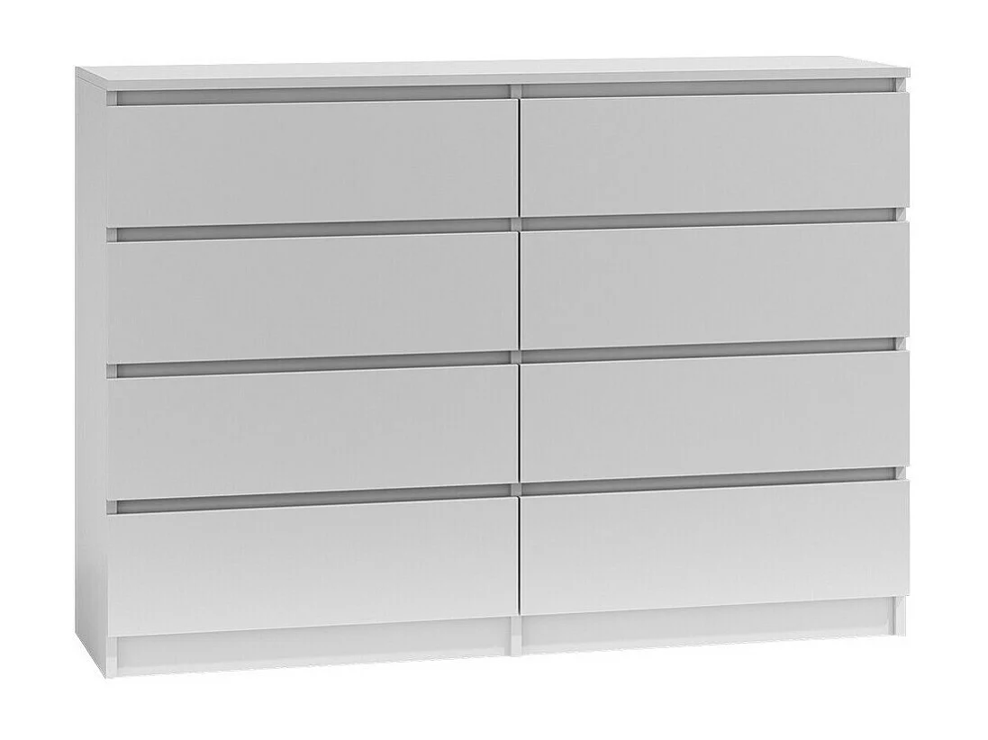 Cómoda Comfivo Structor III, Blanco, Con cajones, Número de cajones: 8, 100x138x40cm