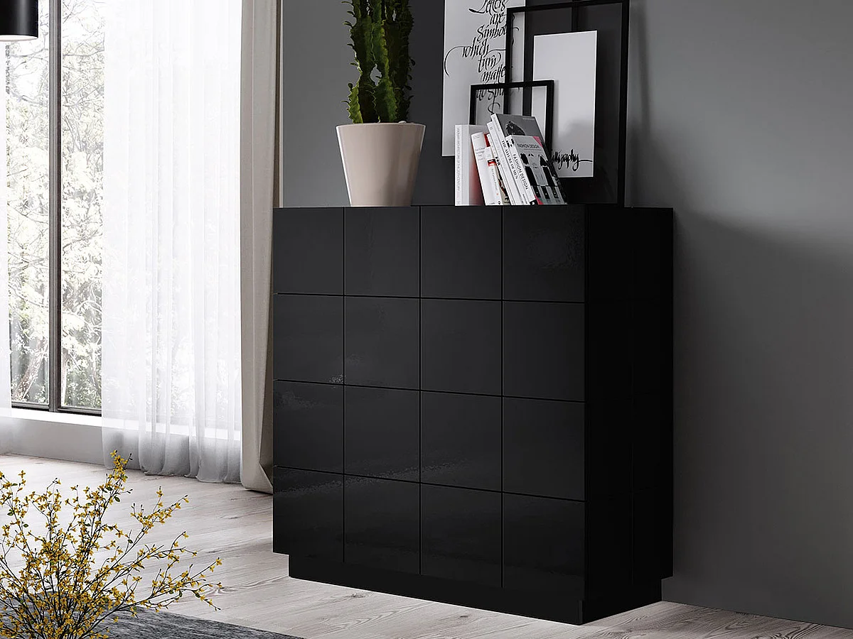 Cómoda Charlotte 133, Número de gavetas: 4, 10x9x5cm