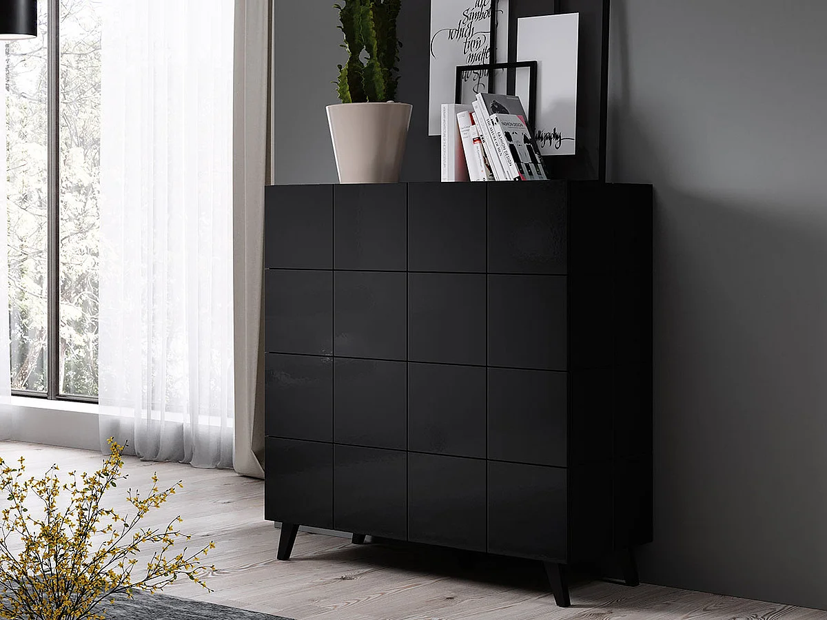 Cómoda Charlotte 133, Número de gavetas: 4, 10x9x5cm