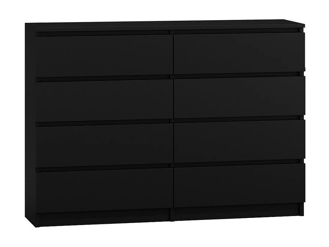 Commode Comfivo Structor III, Noir, Avec tiroirs, Nombre de tiroirs: 8, 100x138x40cm
