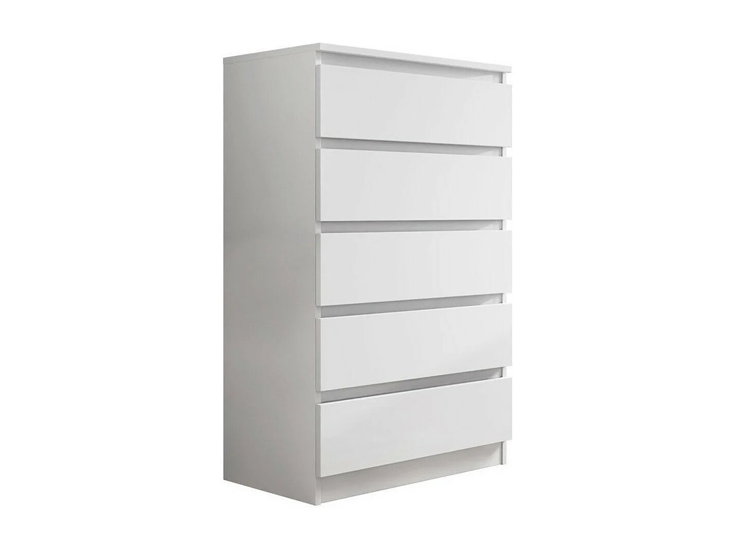 Commode Comfivo 231, Blanc, Avec tiroirs, Nombre de tiroirs: 5, 112x70x40cm