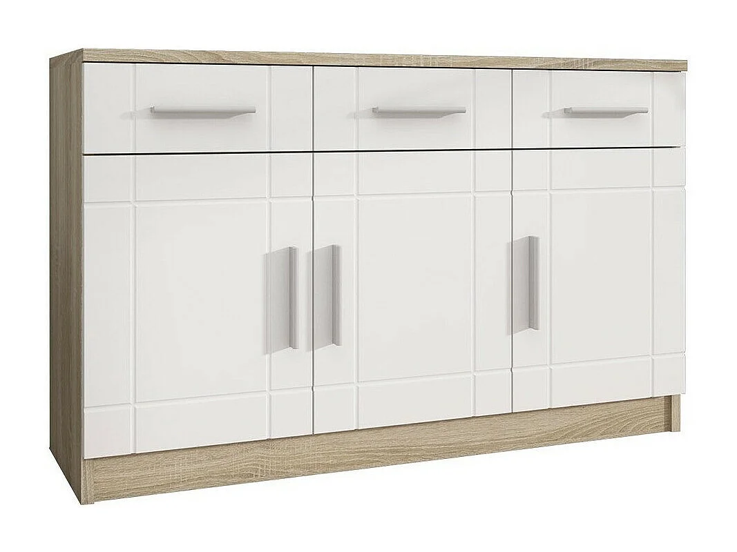 Cómoda Tucson 145, Com gavetas e portas, Número de gavetas: 3