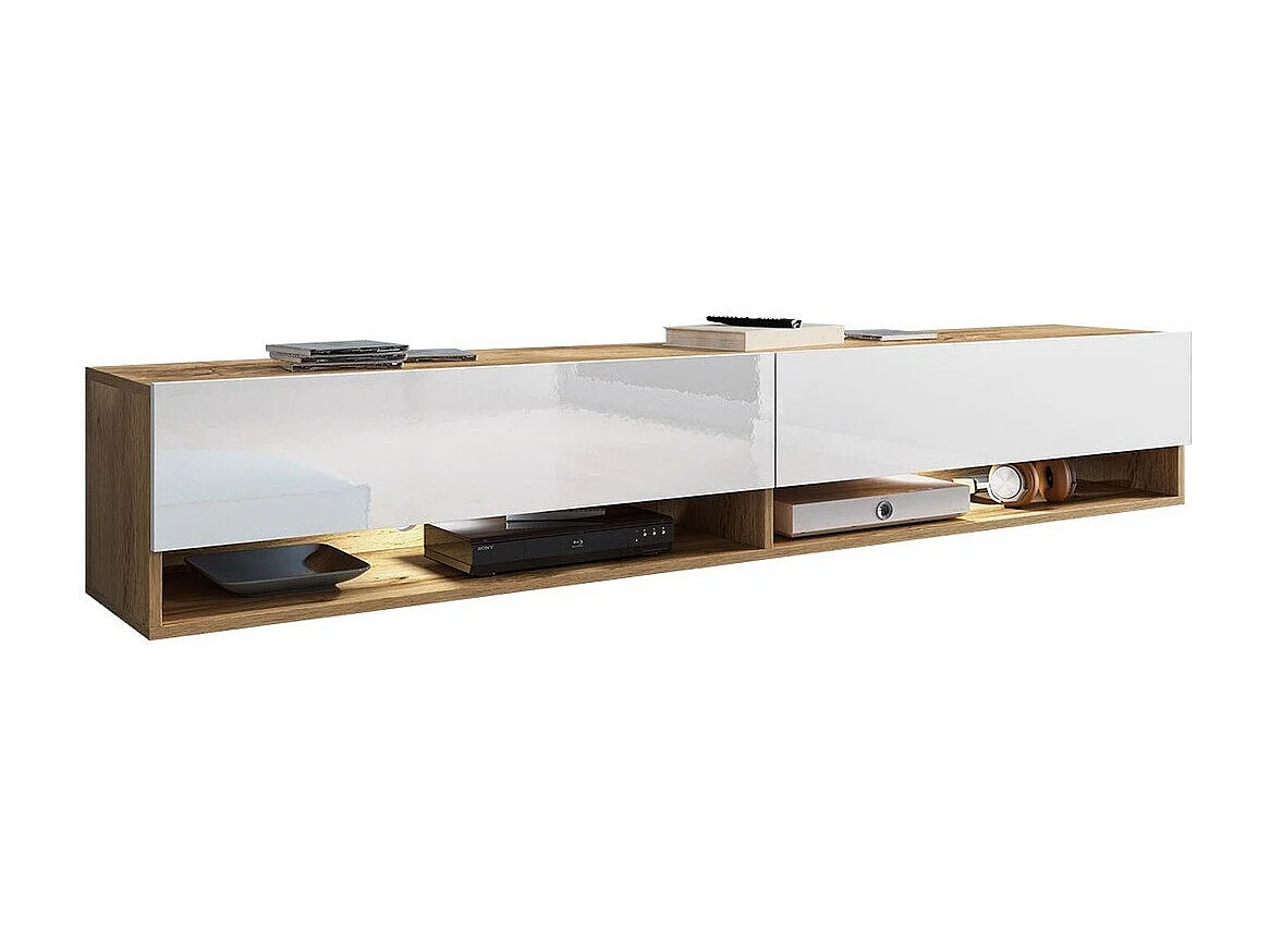 Mesa para TV Sarasota 119, O número de portas: 2, 180x30x33cm