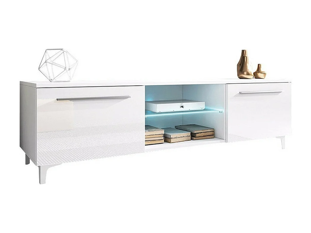 Meuble TV Nashville 120, Le nombre de portes: 2, 150x44x45cm