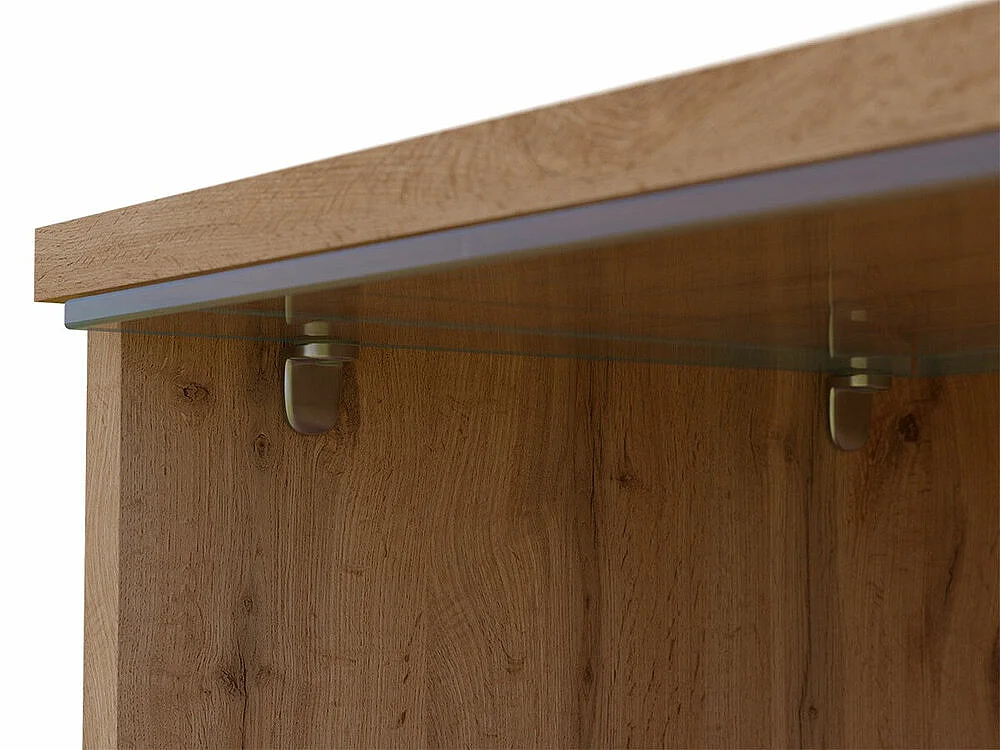 Mesa para TV Sarasota 121, O número de portas: 2, 180x30x33cm