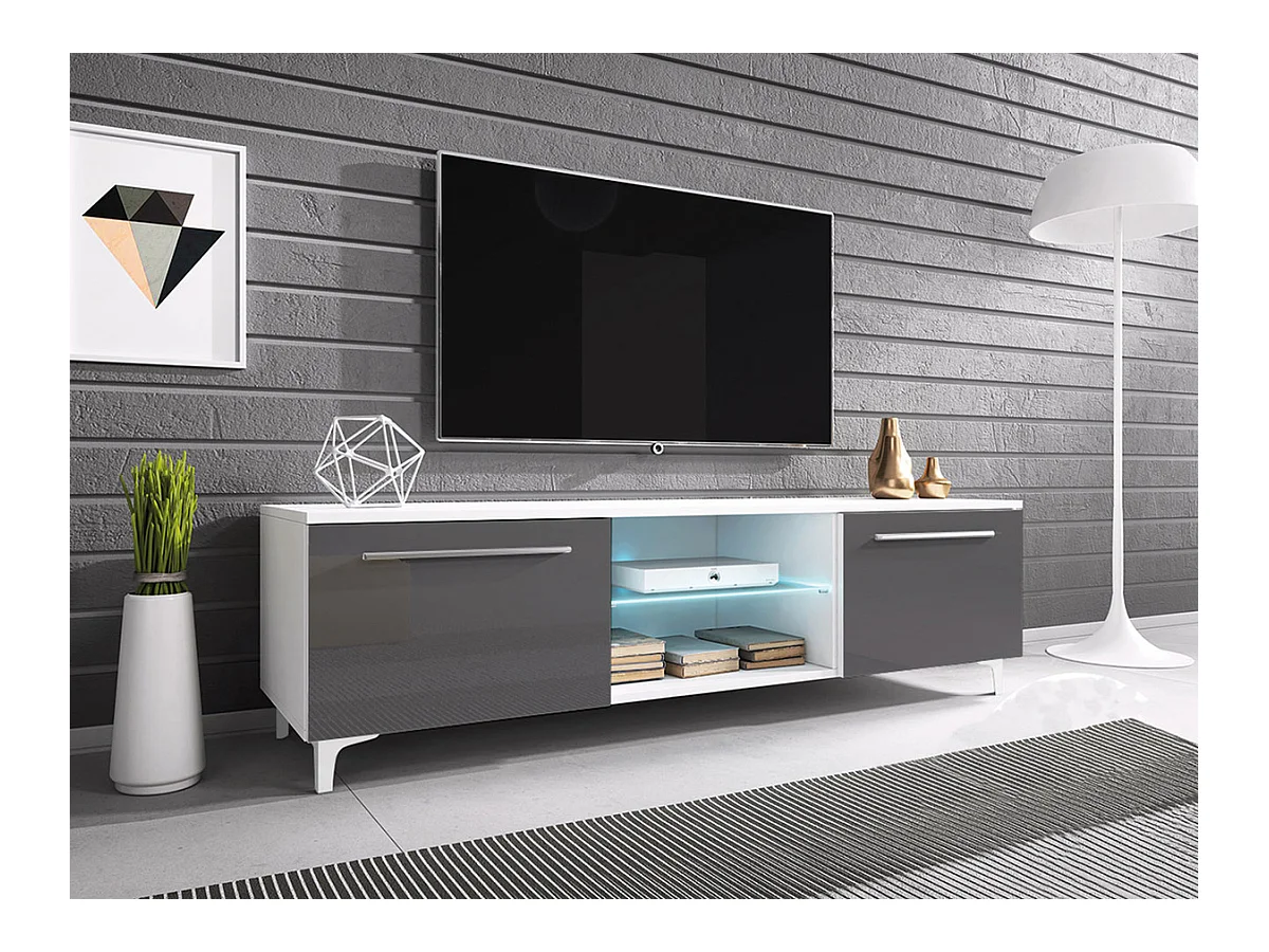 Mueble TV Nashville 120, Número de puertas: 2.00, 150x44x45cm