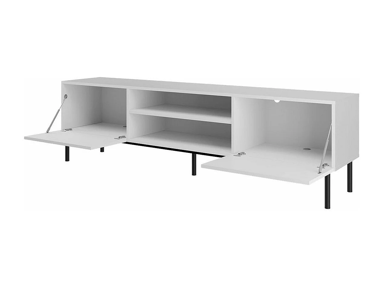 Mesa para TV Charlotte 166, O número de portas: 2, 200x57x40cm