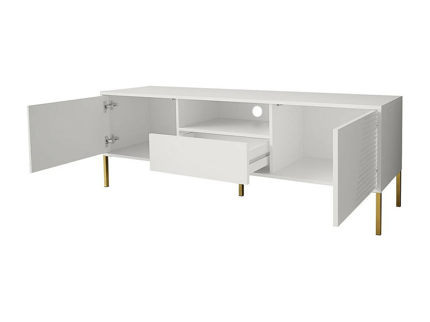 Mesa para TV Merced L105, 155x54x40cm