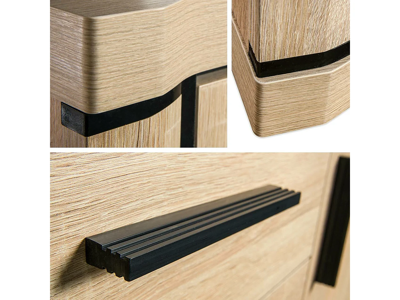 Meuble TV Lorelie 111, Truffe chêne, Le nombre de portes: 2, 137x53x44cm