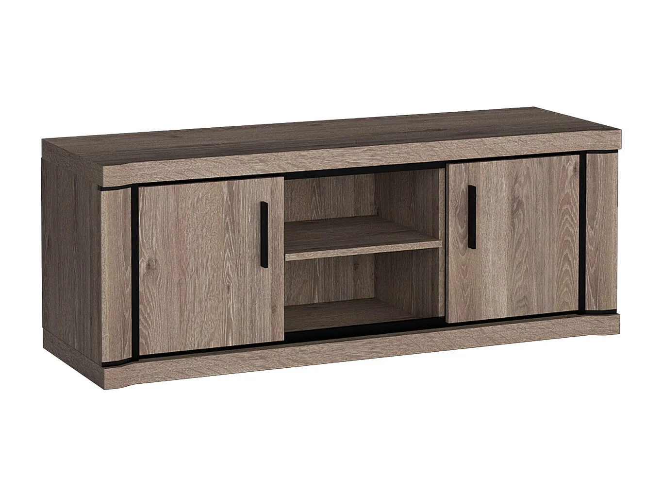 Mueble TV Stanton D111, Trufa roble, Número de puertas: 2.00, 137x53x44cm