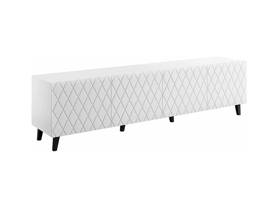 Mesa para TV Charlotte 174, O número de portas: 4, 200x52x42cm