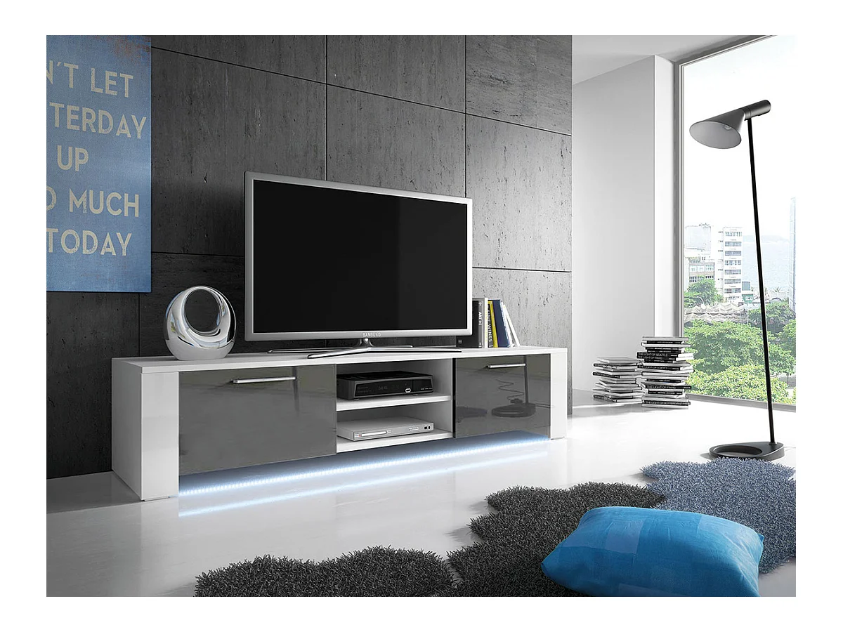 Mueble TV Nashville 104, Número de puertas: 2.00, 166x41x46cm