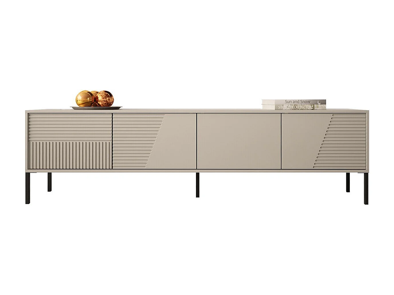 Meuble TV Verteni 100, Cachemire, 190x53x40cm