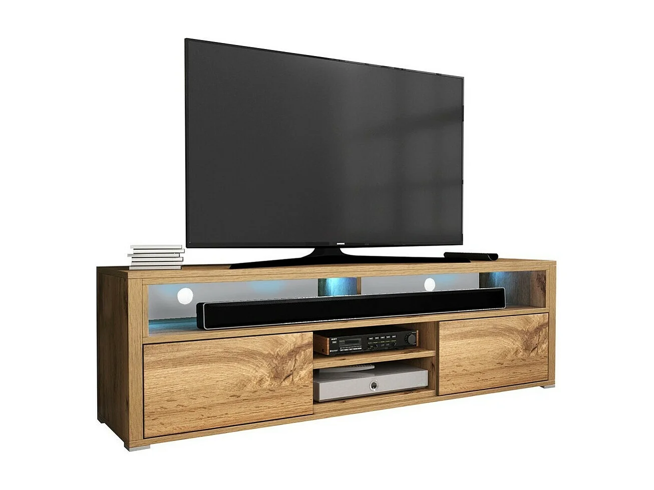 Mueble TV Nashville 111, Wotan roble, Número de puertas: 2.00, 137x43x33cm