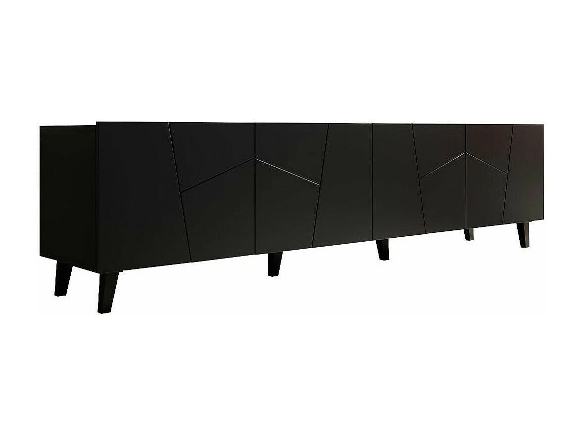 Mesa para TV Charlotte 181, O número de portas: 4, 201x53x42cm