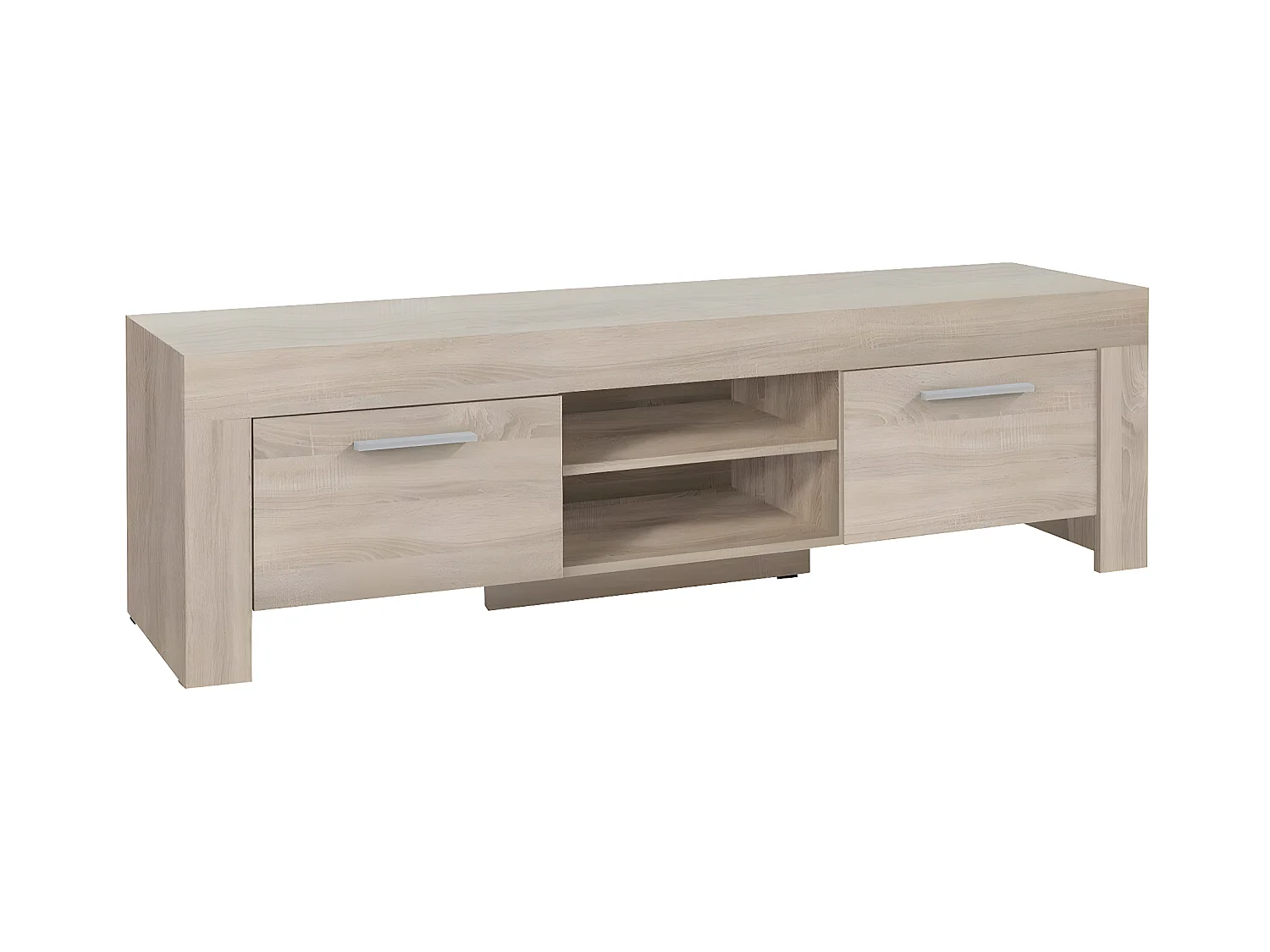 Meuble TV Melfeli 111, Le nombre de portes: 2, 170x51x52cm