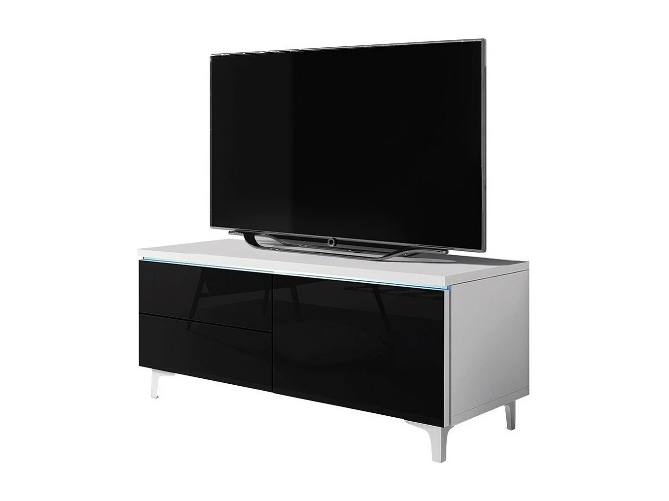 Mueble TV Nashville 119, Número de puertas: 1.00, Número de cajones: 2.00, 100x43x45cm