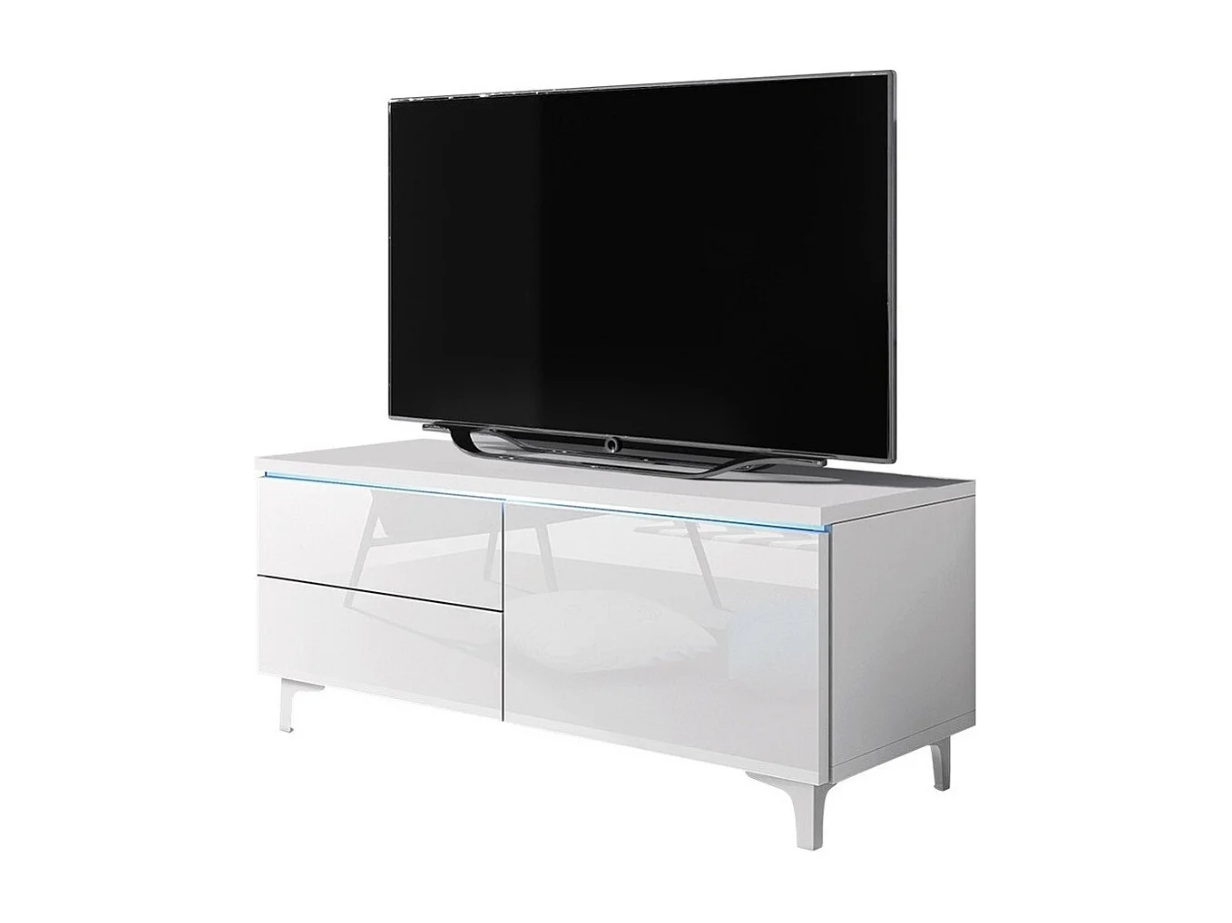 Meuble TV Nashville 119, Le nombre de portes: 1, Nombre de tiroirs: 2, 100x43x45cm