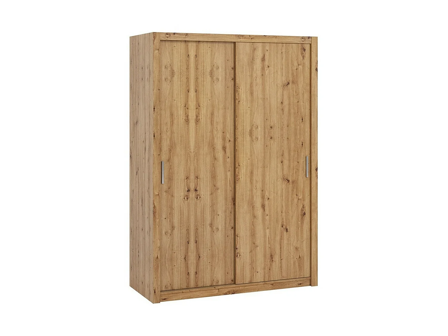 Armoire Catromi 105, Chêne Artisan, 215x150x62cm, Portes d'armoire: Coulissantes