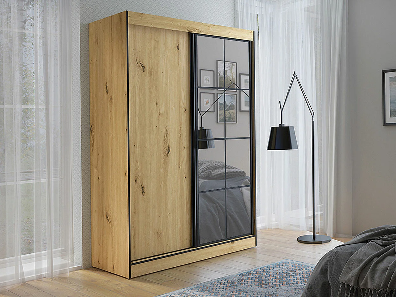 Roupeiro Toledo 118, Número de prateleiras: 5, 22x15x7cm