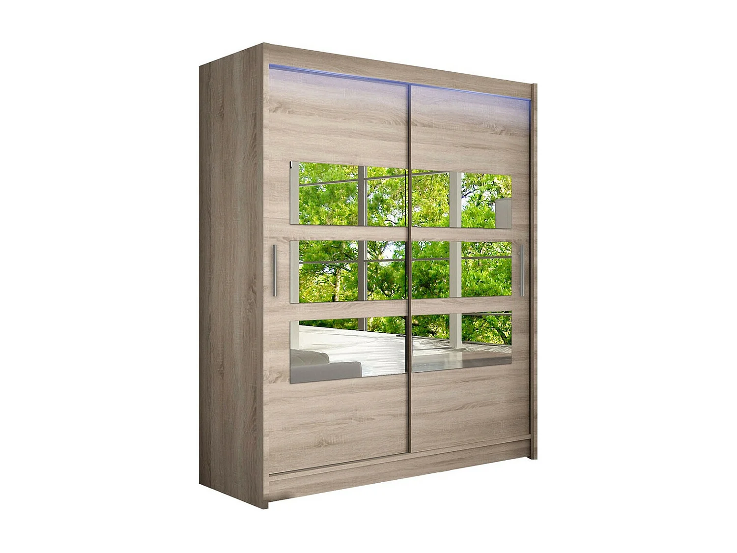 Roupeiro Closico 157, Número de prateleiras: 5, 20x15x6cm