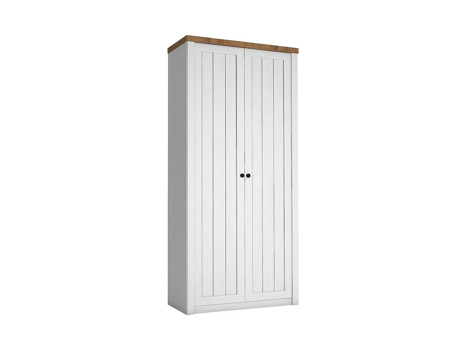 Armoire Ferdore 144, Pin Anderson|Chêne de Lefkas, 198x90x53cm, Nombre d'étagères: 1