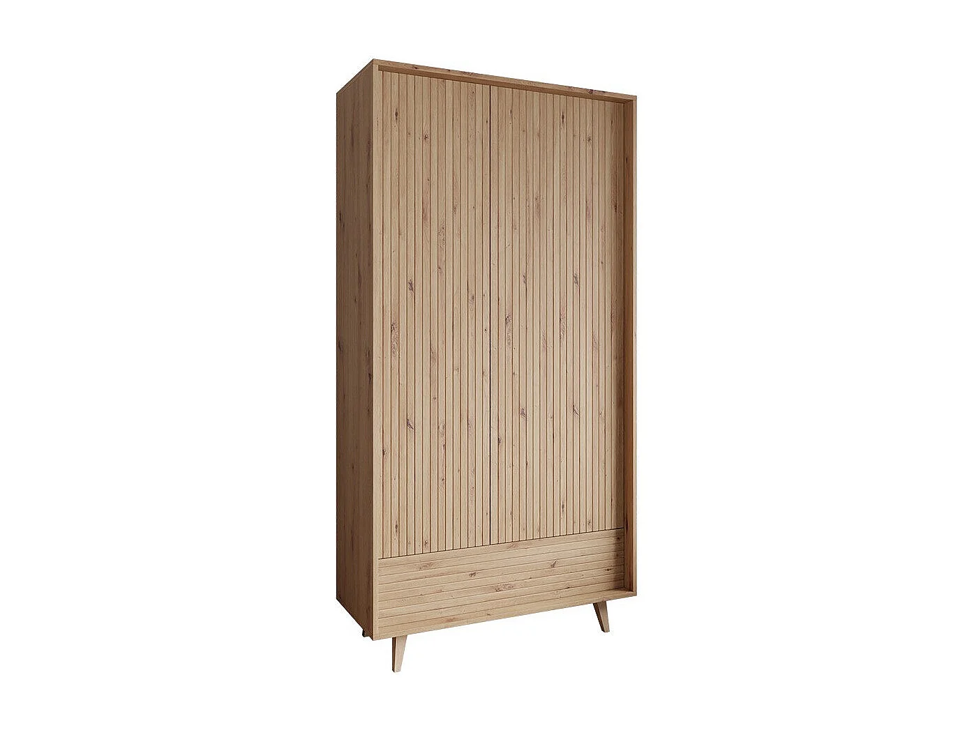 Armoire Comfivo Romtori 106, Chêne Artisan, 180x92x40cm