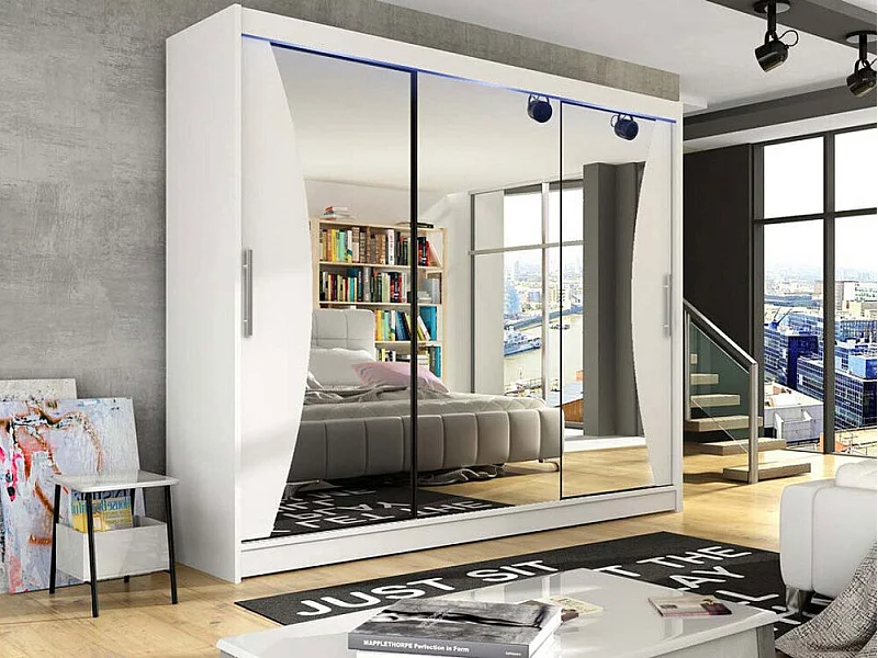 Roupeiro Closico 120, Número de prateleiras: 9, 22x25x6cm