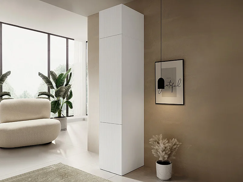 Estante Levmari 113, Com portas, Placa de aglomerado laminado