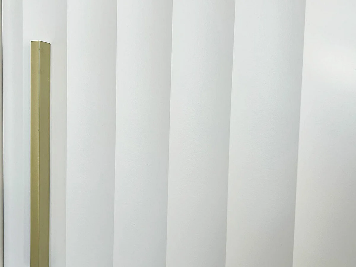 Armoire Hartford 334, Blanc, 200x100x62cm, Portes d'armoire: Coulissantes