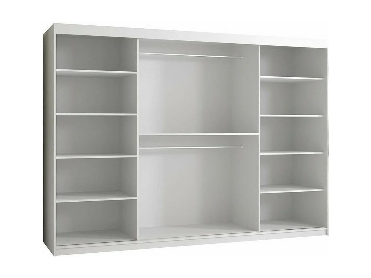 Roupeiro Elblaru 103, Número de prateleiras: 9, 20x25x6cm