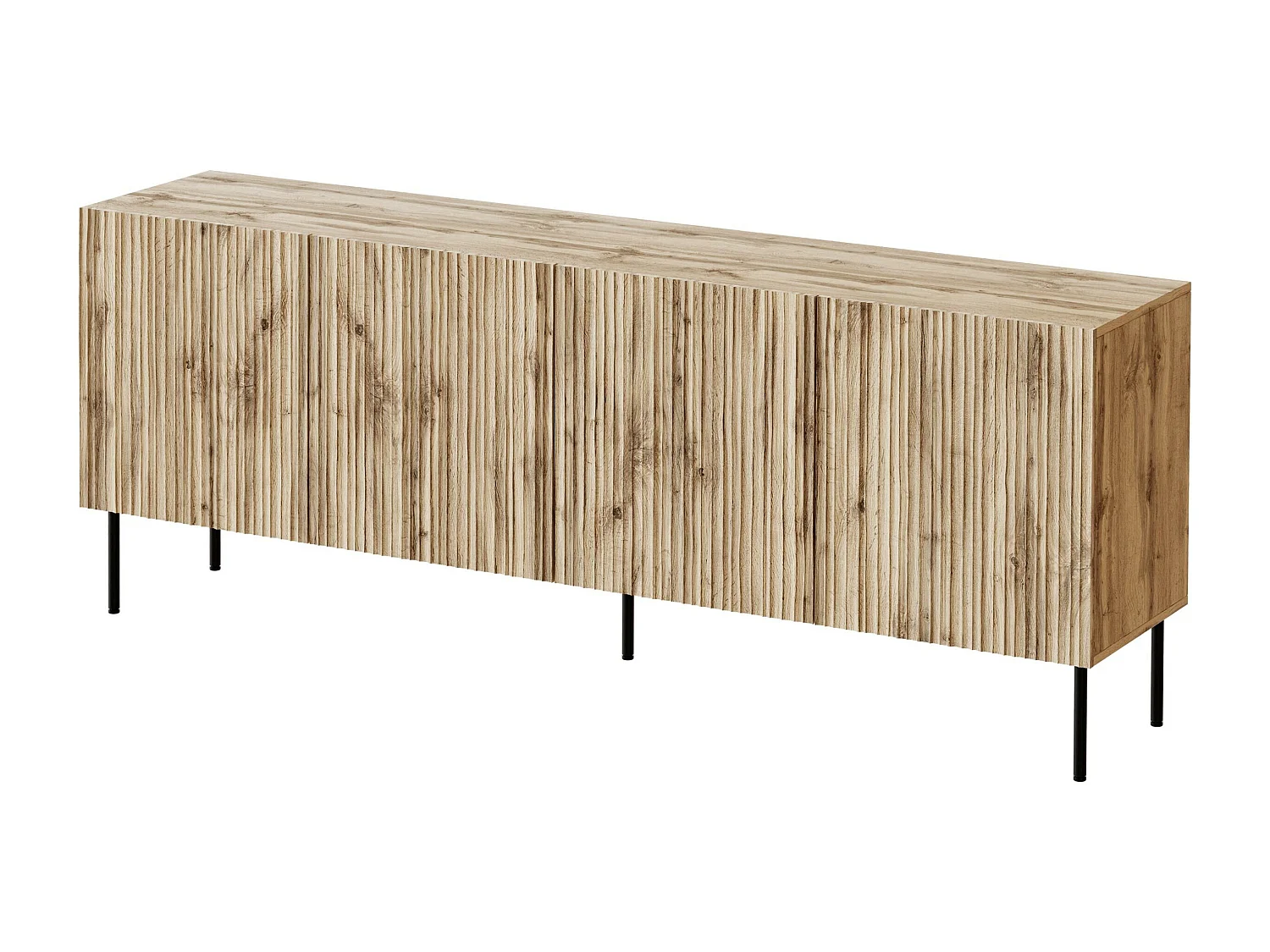 Armário Charlotte K101, O número de portas: 4, 75x190x41cm