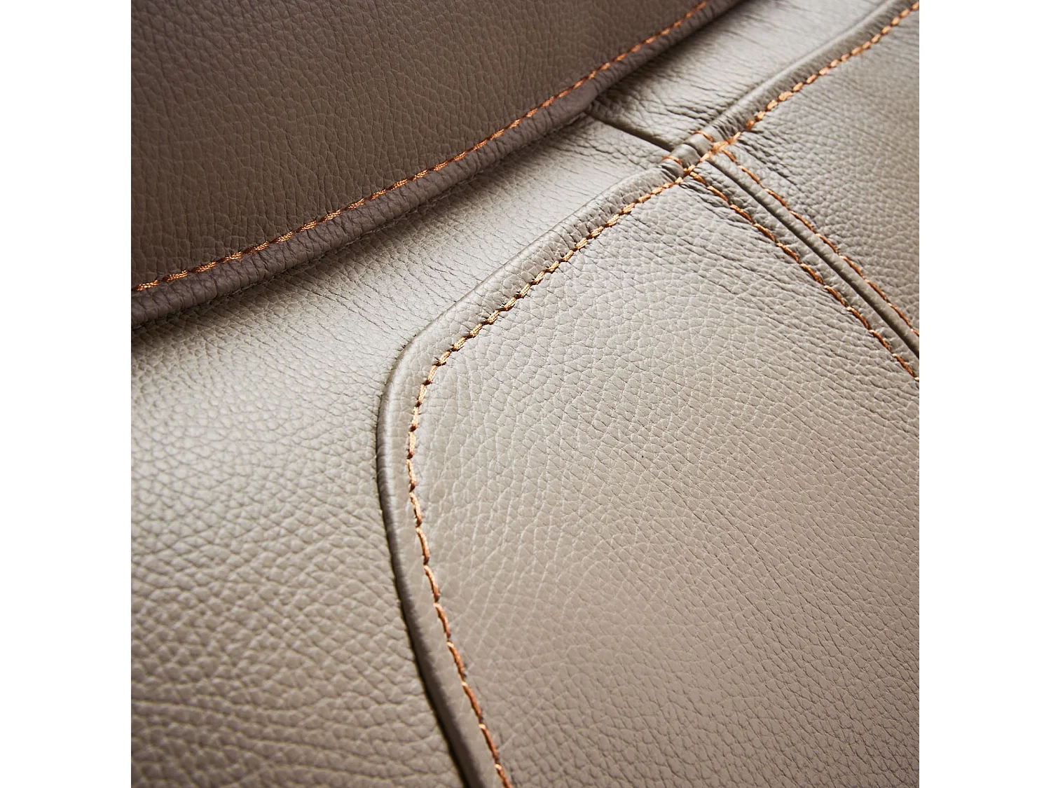 Canapé cuir 2 places, 2 relax électriques Bilbao Gris