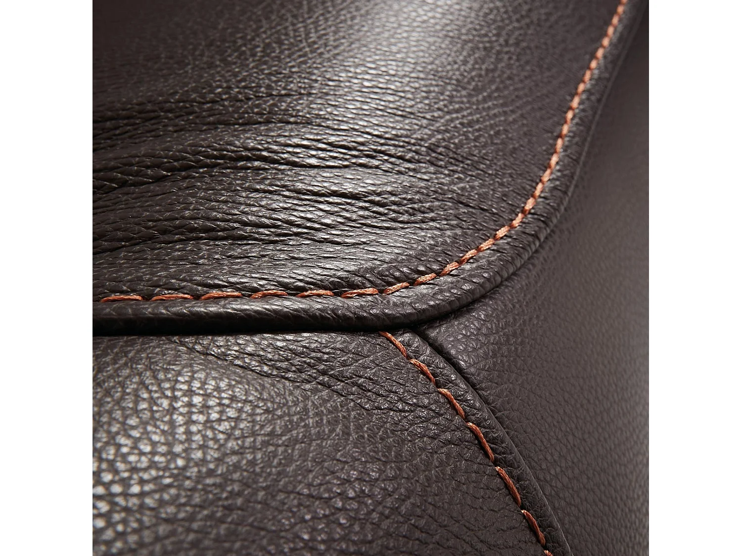 Canapé cuir 3 places, 2 relax électriques Bilbao Chocolat