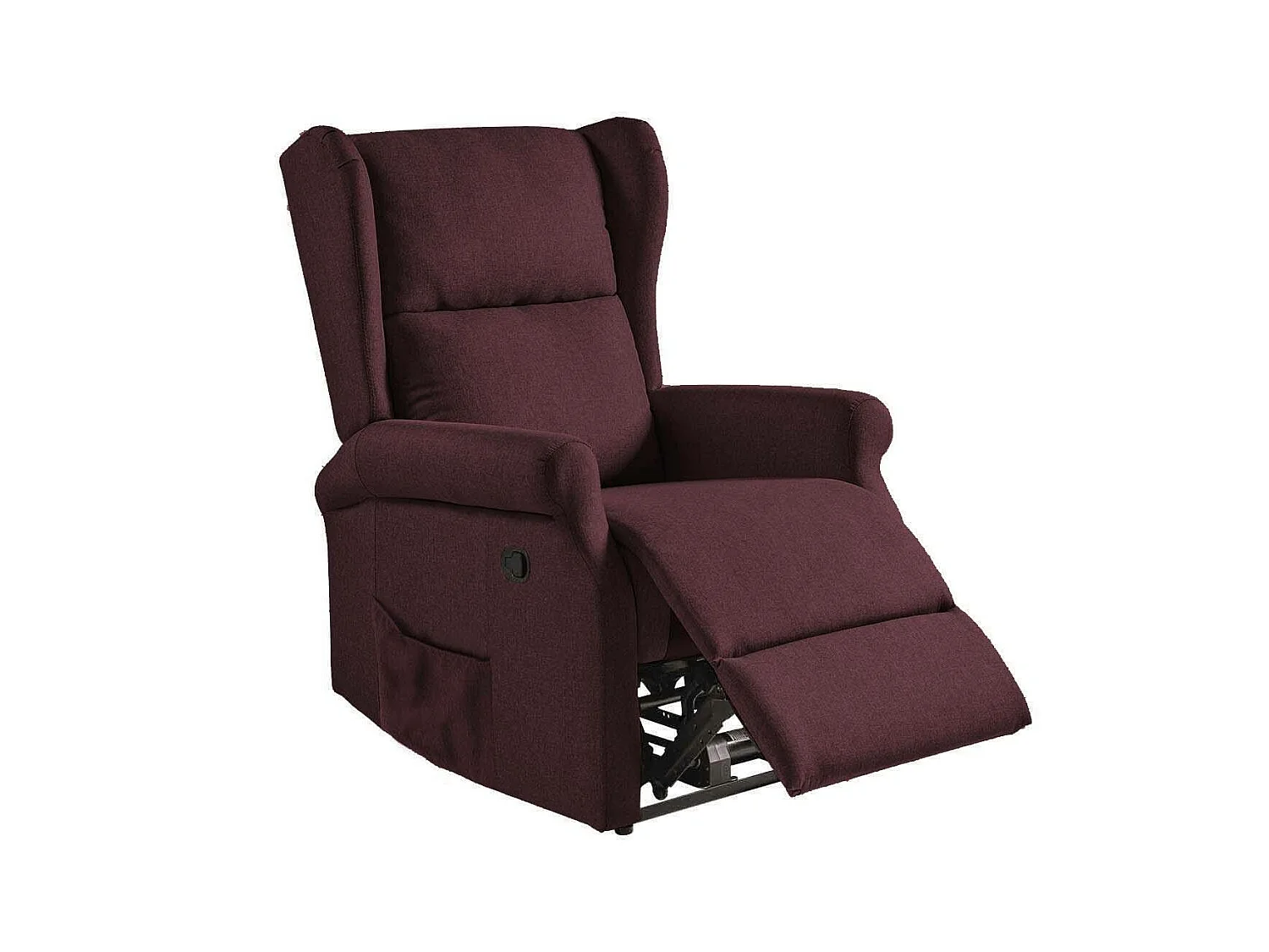 Fauteuil relax manuel Moscu Bordeaux