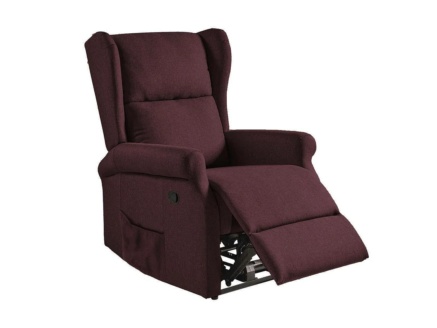 Fauteuil relax manuel Moscu Bordeaux