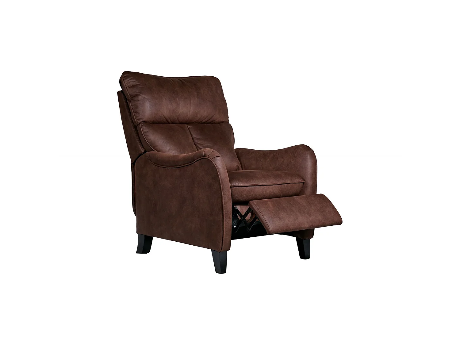Fauteuil relax manuel microfibre Camboya Chocolat