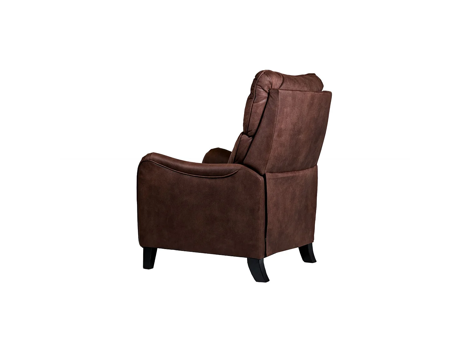 Fauteuil relax manuel microfibre Camboya Chocolat