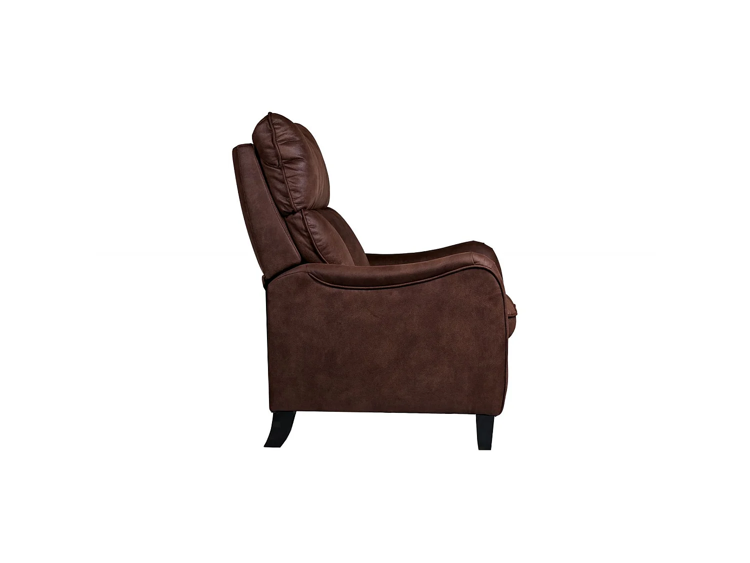 Fauteuil relax manuel microfibre Camboya Chocolat