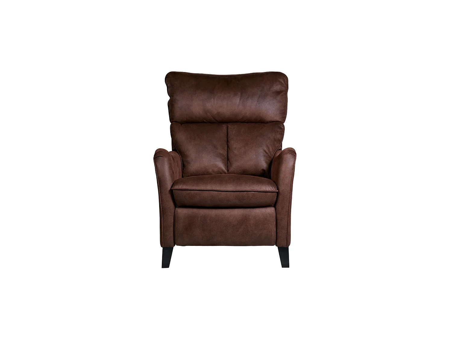 Fauteuil relax manuel microfibre Camboya Chocolat
