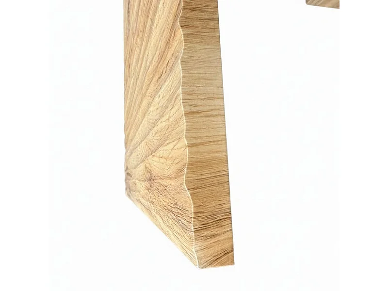 Mesilla de noche de diseño, roble wotan Mokt (x2)