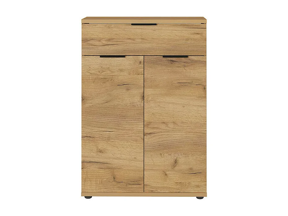 Meuble à chaussures bois 2 portes 1 tiroir TIMO