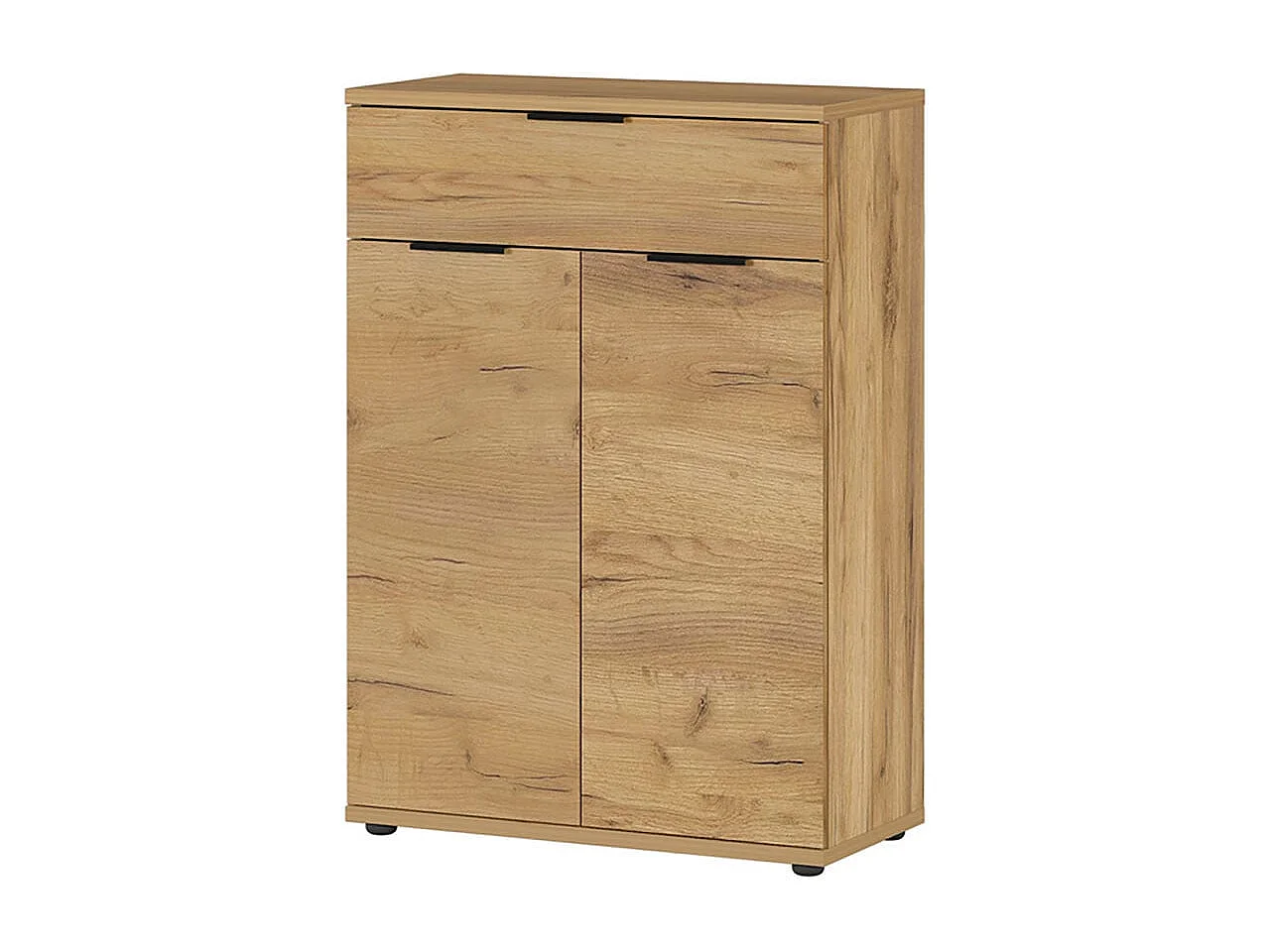 Meuble à chaussures bois 2 portes 1 tiroir TIMO
