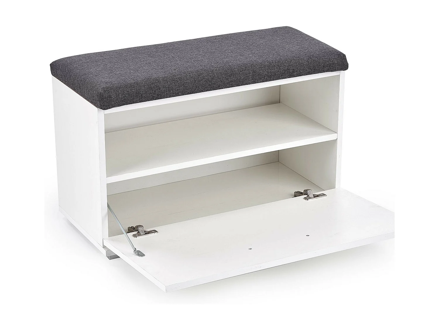 Banc à chaussures blanc Elsa